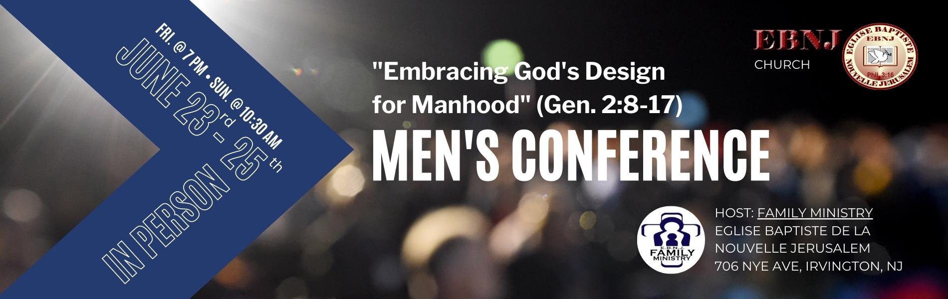 “Embracing God’s Design for Manhood”