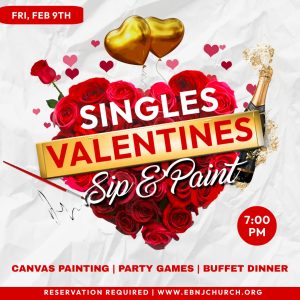 Singles Valentine's Sip & Paint @ New Jerusalem Baptist Church