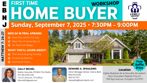 First-Time Home Buyer Workshop @ Eglise Baptiste de la Nouvelle Jerusalem