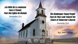 Sunday Worship Service @ Eglise Baptiste de la Nouvelle Jerusalem