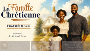 Sunday Worship Service @ Eglise Baptiste de la Nouvelle Jerusalem
