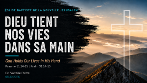 Sunday Worship Service @ Eglise Baptiste de la Nouvelle Jérusalem
