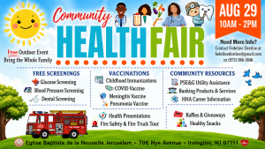 2026 Health Fair @ Eglise Baptiste de la Nouvelle Jerusalem