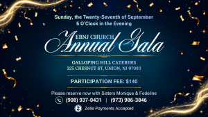 EBNJ Annual Gala (46th Anniversary) @ Galloping Hill Caterers